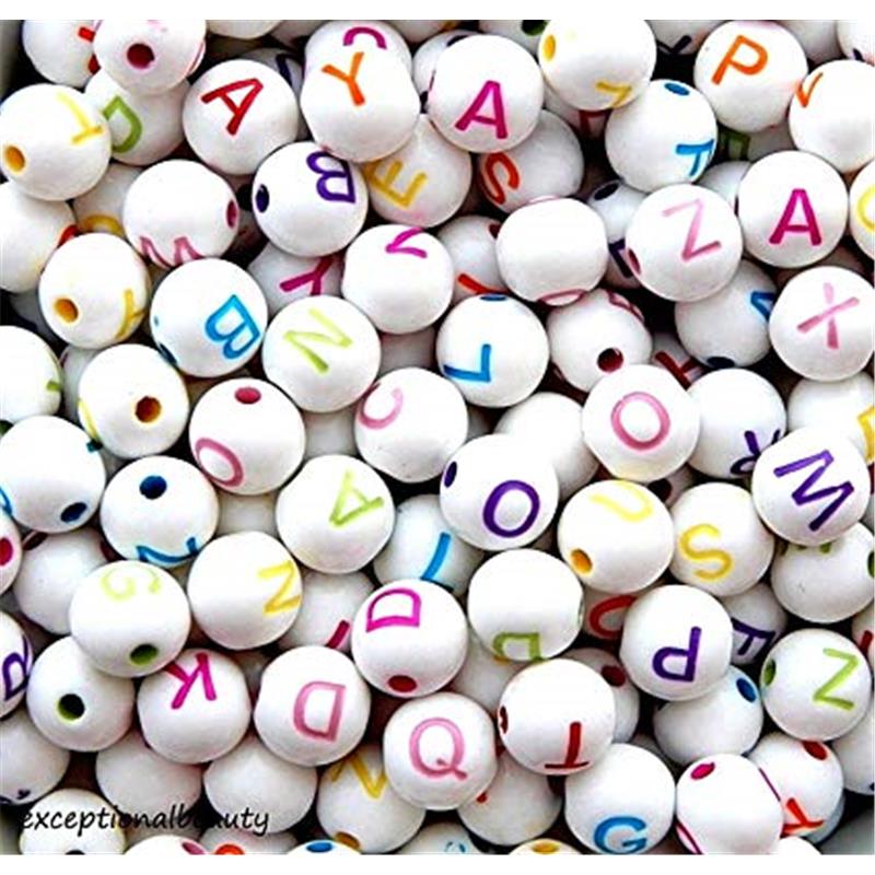 PLASTIČNE PERLE ABC FI8 50G