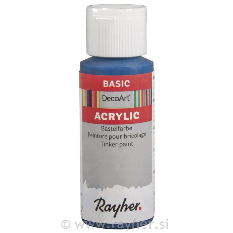 AKRILNA BARVA 59ML AZURNO MODRA 374