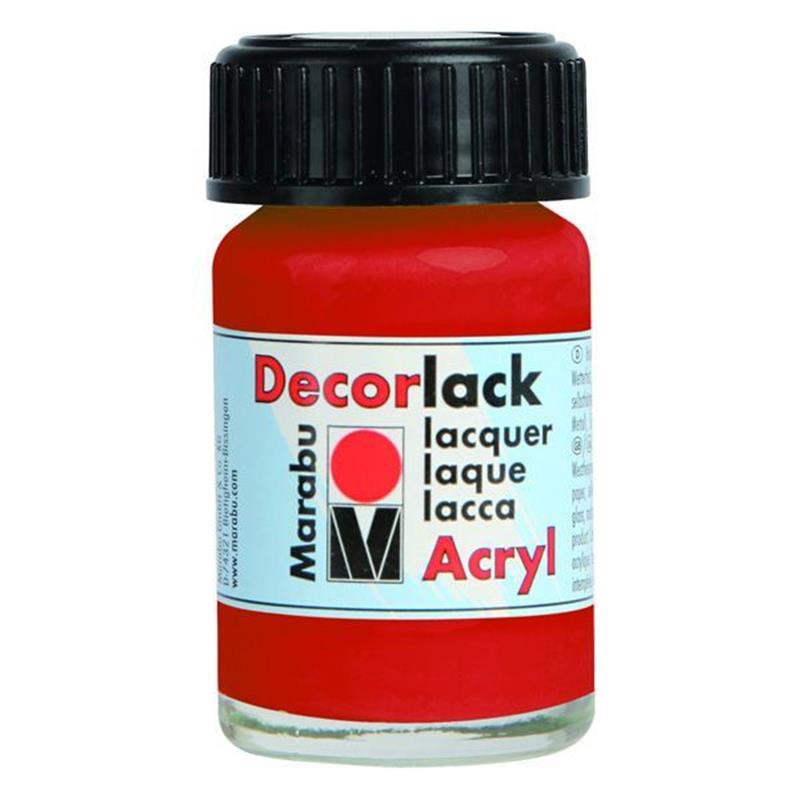 DECORLACK ACRYL 15ML BARVA GERANIJE 230