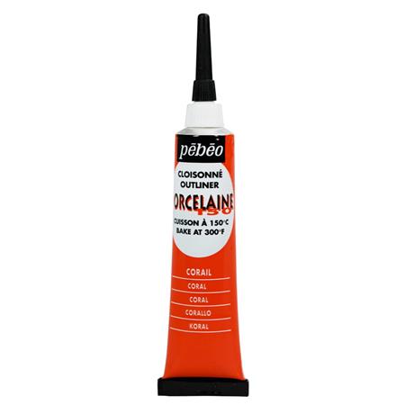 KONTURA PORCELAINE 150 20ML ORANŽNA