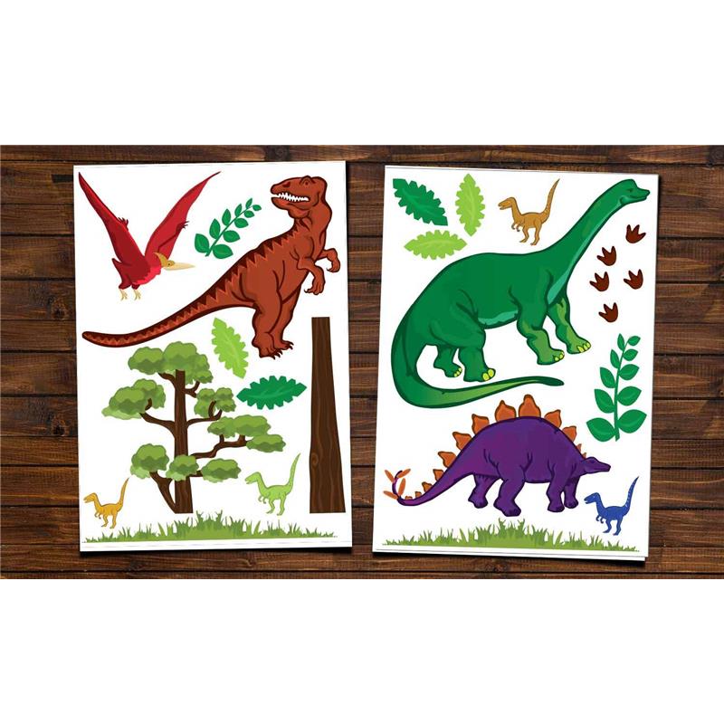 STENSKA NALEPKA DINOZAVRI WS004