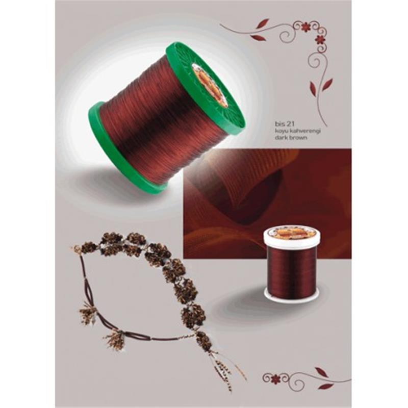 ŽICA TEMNO RJAVA 0,5MM 20M BC21-05