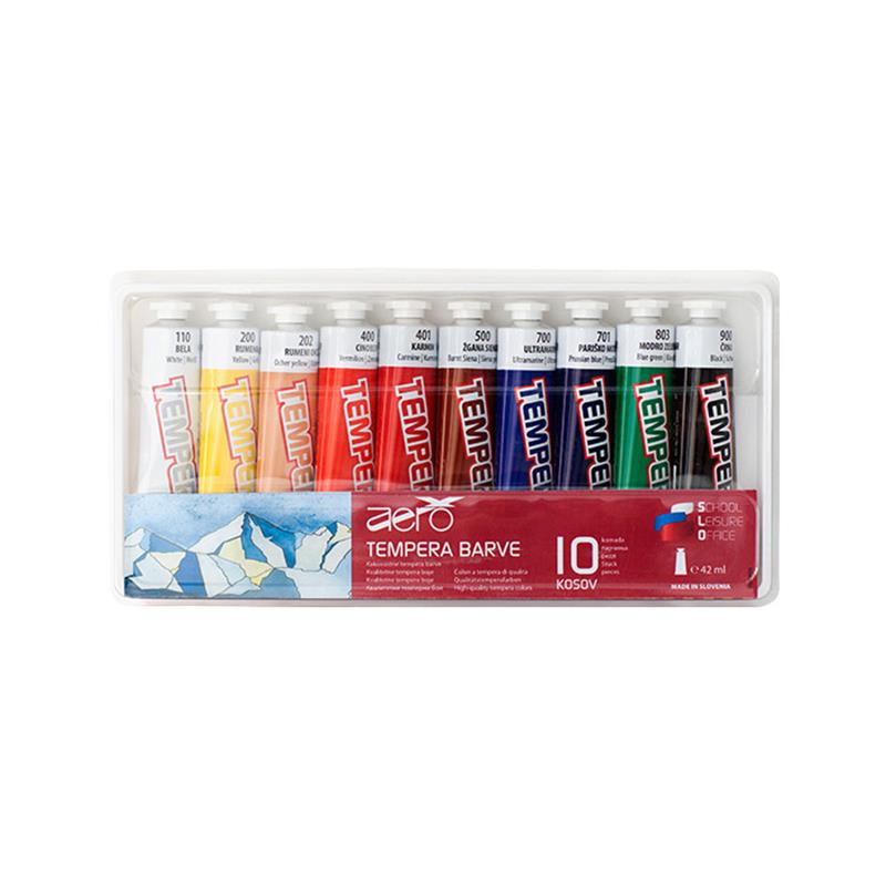 TEMPERA 10X42ML AERO SET