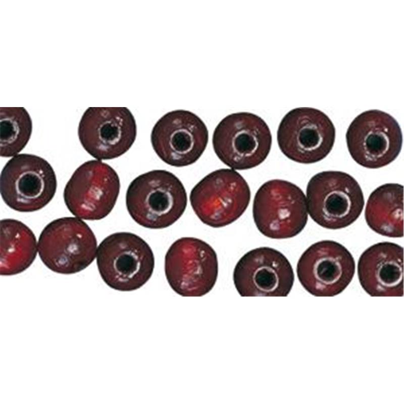 PERLE LESENE POLOŠČENE 14MM RD.RJAVE 18