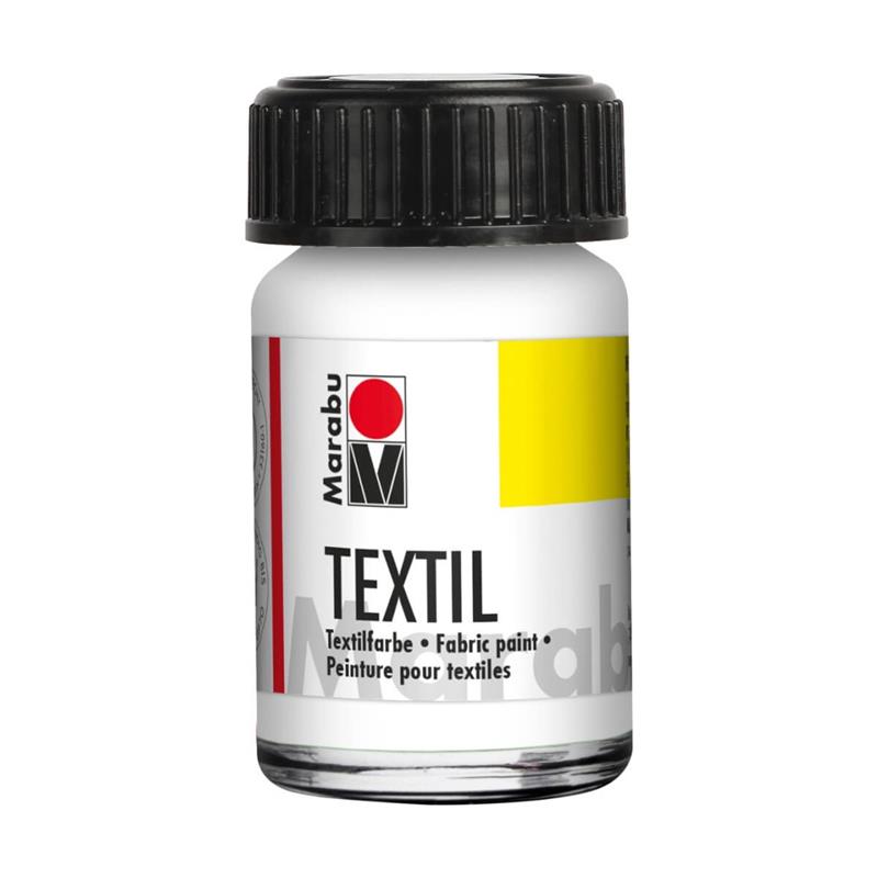 BARVA TEXTIL 15ML 070 BELA