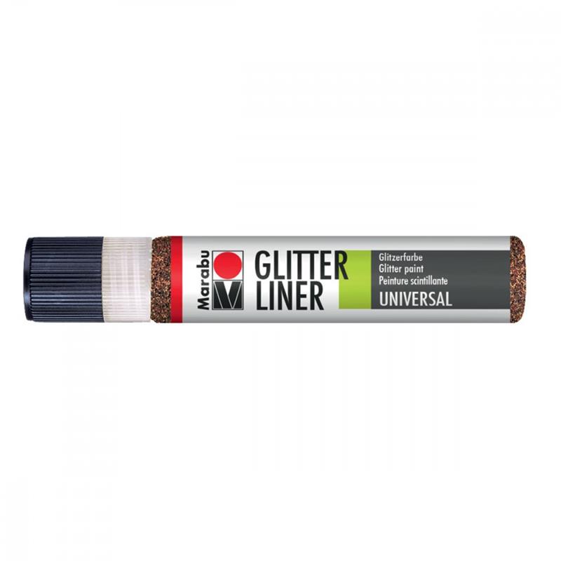 GLITTER LINER 25ML BARVA KAVE