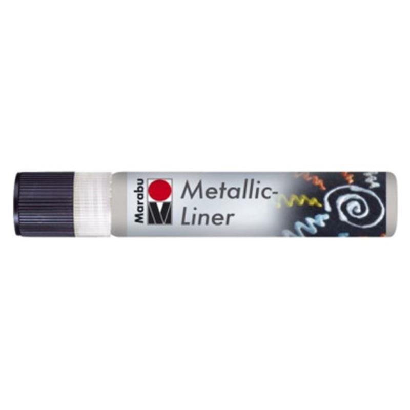 METALLIC LINER  25ML SREBRN