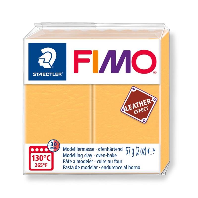 FIMO LEATHER BARVA ŽAFRANA 109