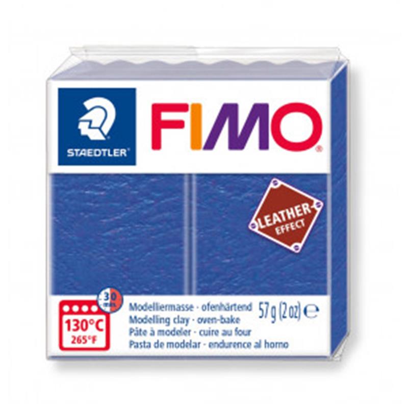 FIMO LEATHER INDIGO MODRA 309