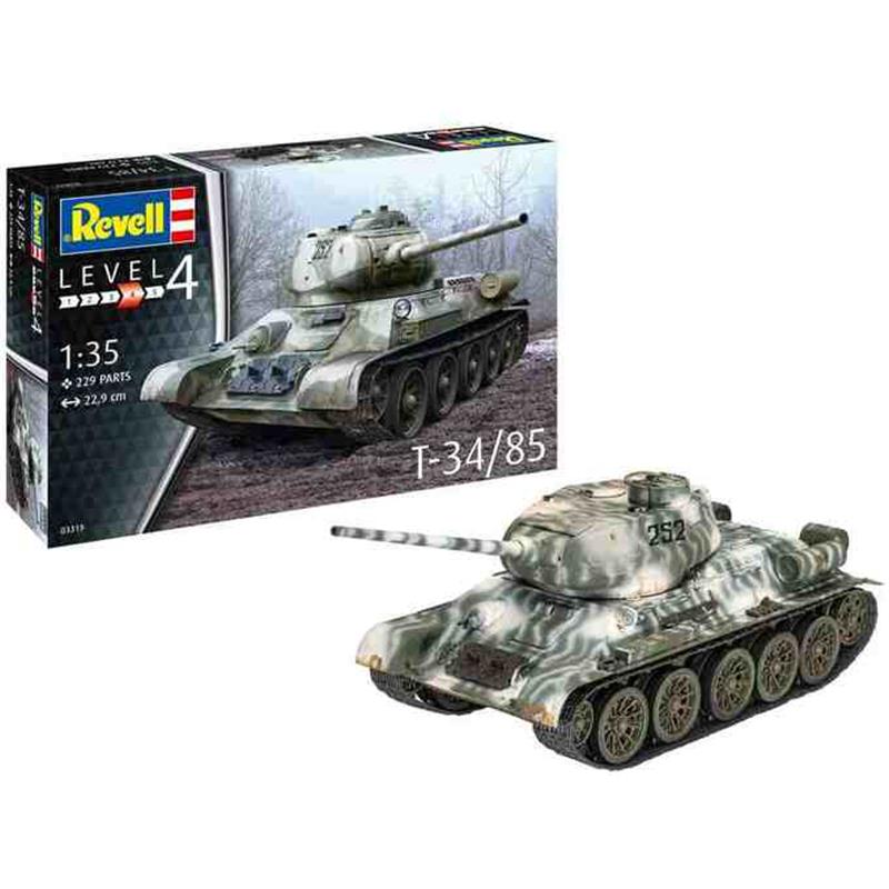REVELL MAKETA TANK T-34/85