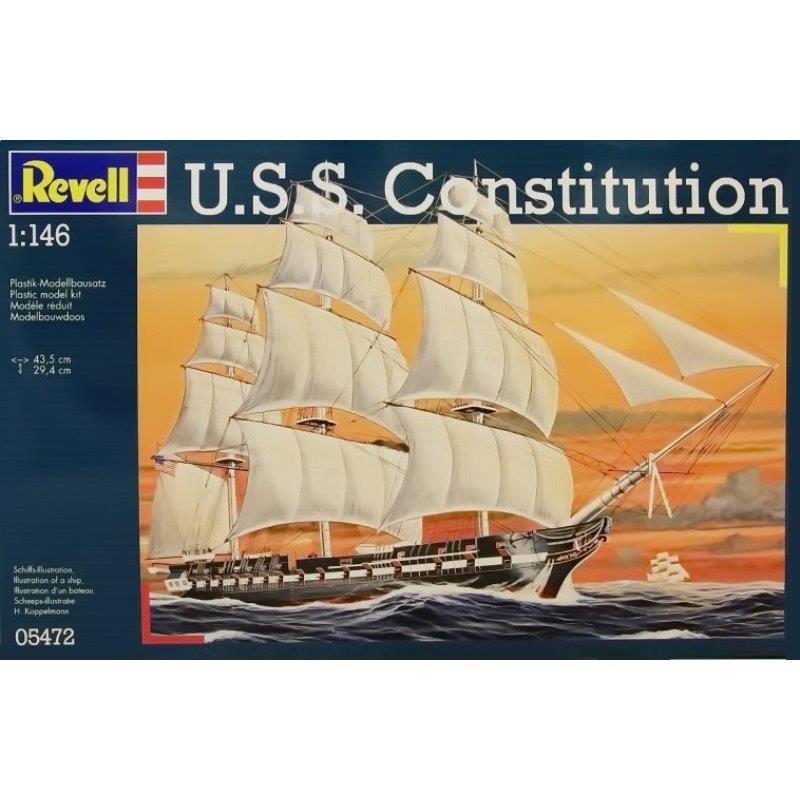 REVELL U.S.S. CONSTITUTION