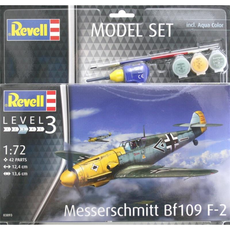 MODEL SET MESSERSCHMITT BF109 F-2