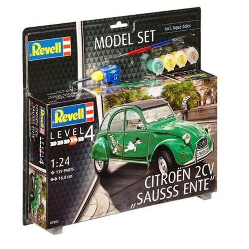 MODEL SET CITROEN 2CV SAUSS ENTE