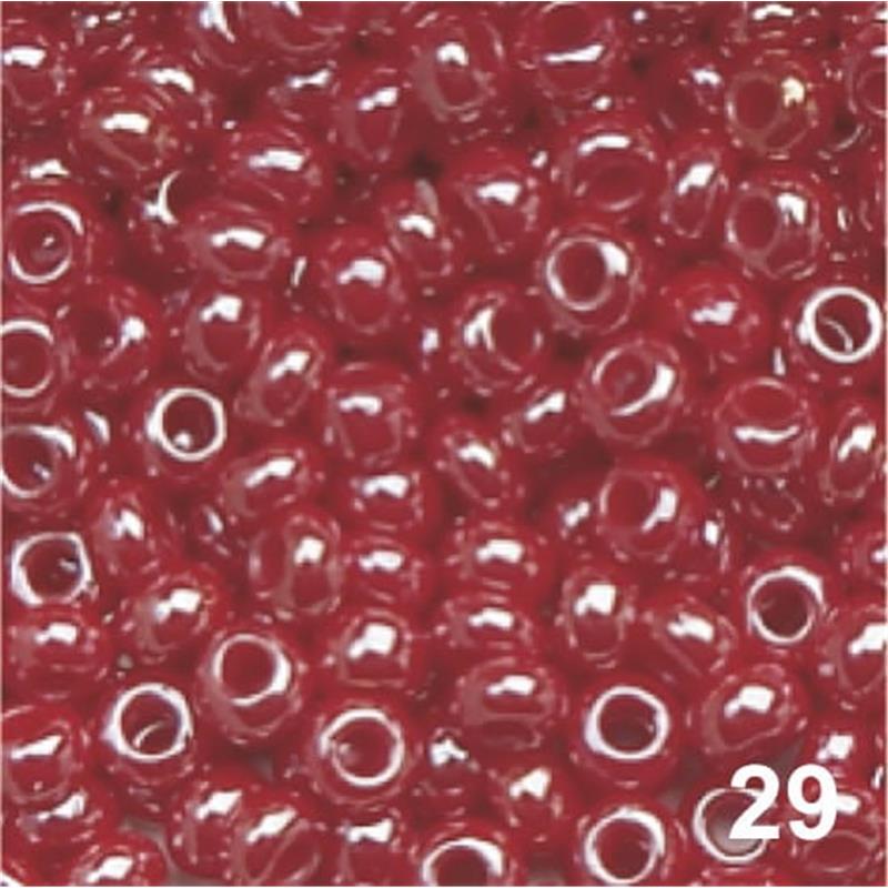 PERLE 1022429 O 17G fi2,6MM VIN.RDEČE