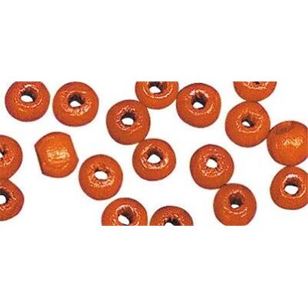 PERLE LESENE 8MM ORANŽNE 1250234