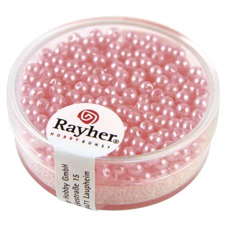 PERLE VOŠČENE PINK 3MM 360KOSOV