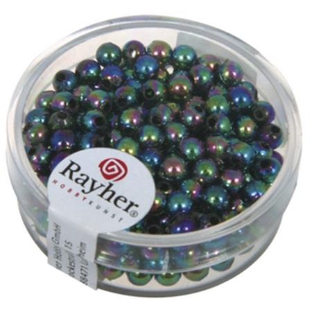 PERLE VOŠČENE ČRNE IRIS 4MM 240KOSOV