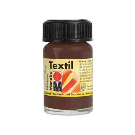 BARVA TEXTIL 15ML 045 T.RJAVA