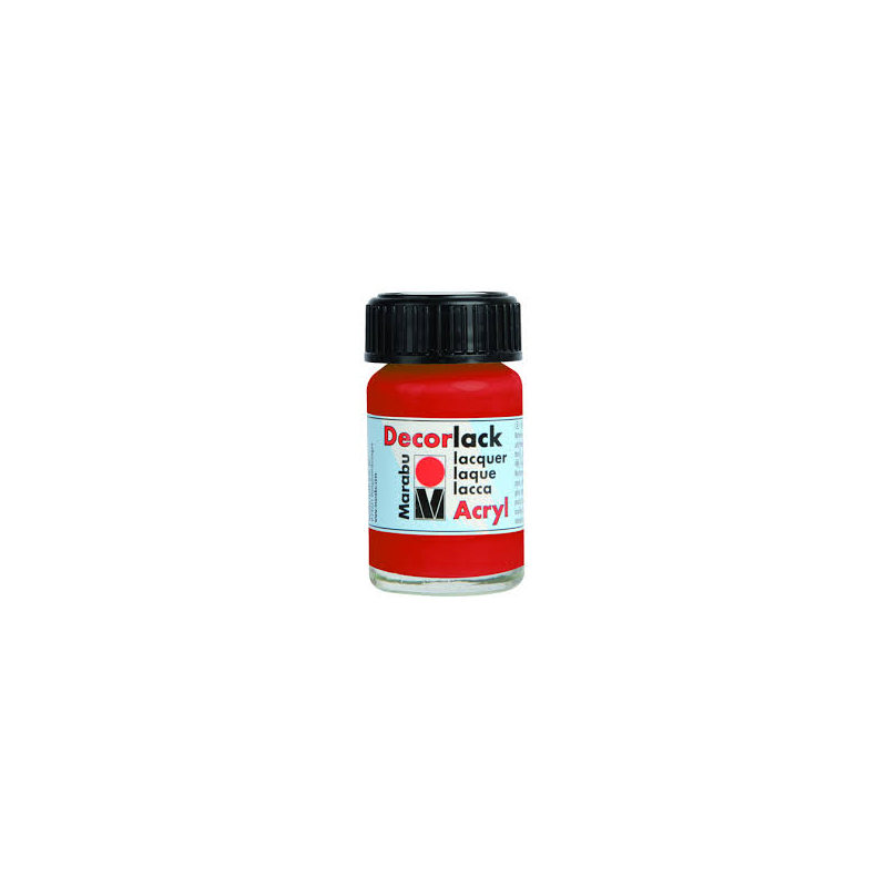 DECORLACK ACRYL 15ML BARVA GERANIJE 230