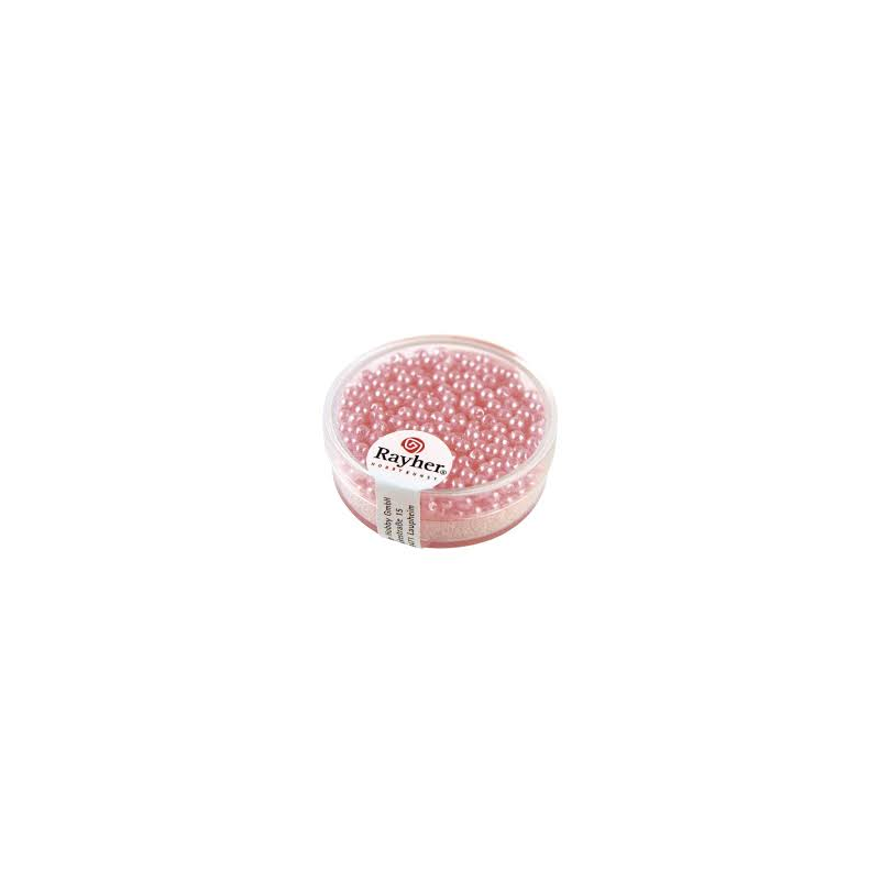 PERLE VOŠČENE PINK 3MM 360KOSOV