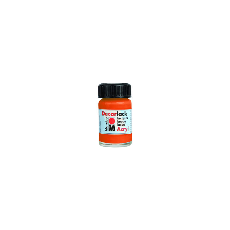 DECORLACK ACRYL 15ML ORANŽNA 13