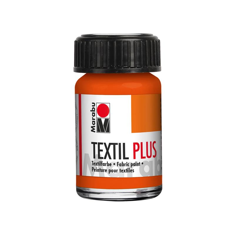 BARVA TEXTIL PLUS 15ML RDEČE ORANŽNA