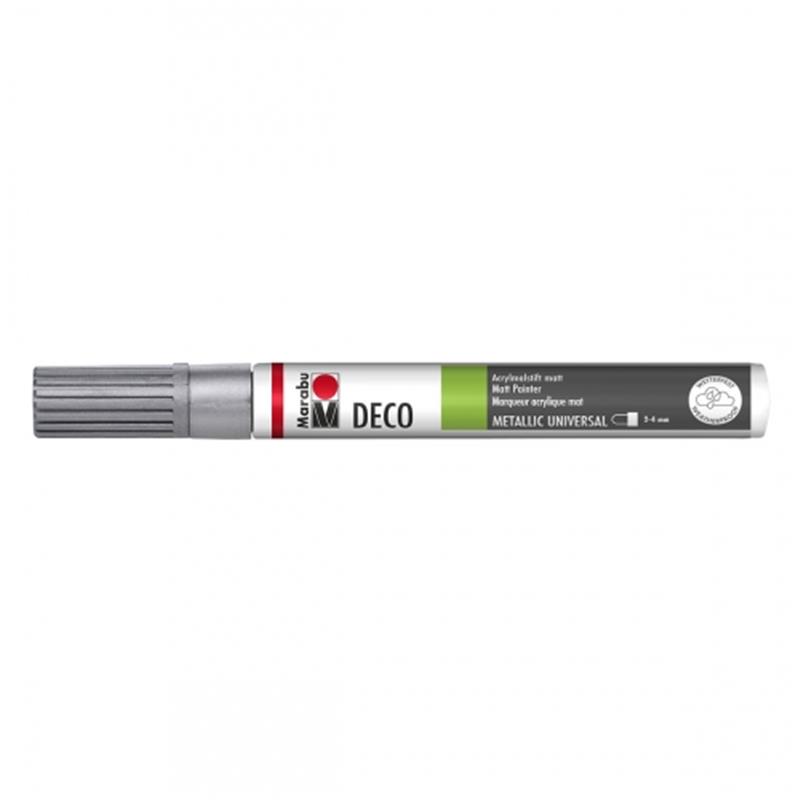 DECO PAINTER 3-4MM SREBRN 082