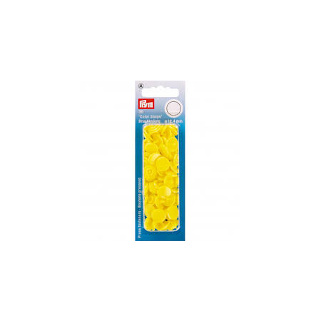 PRITISKAČI BARVNI 30KOSOV RUMENI 393 107