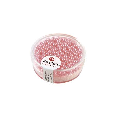 PERLE VOŠČENE PINK 3MM 360KOSOV