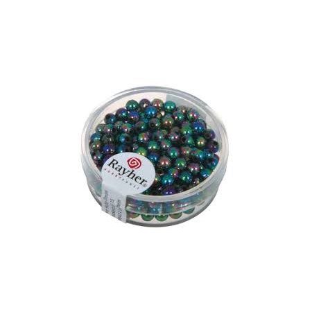 PERLE VOŠČENE ČRNE IRIS 4MM 240KOSOV