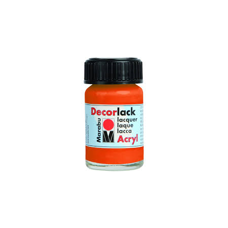 DECORLACK ACRYL 15ML ORANŽNA 13