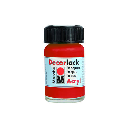 DECORLACK ACRYL 15ML BARVA GERANIJE 230