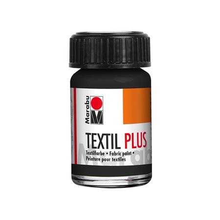 BARVA TEXTIL PLUS 15ML ČRNA