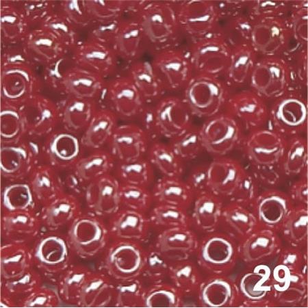 PERLE 1022429 O 17G fi2,6MM VIN.RDEČE