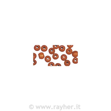 PERLE LESENE 8MM ORANŽNE 1250234